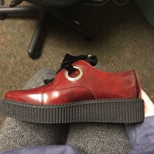 Marc Jacobs Oxford Creepers with velvet laces
